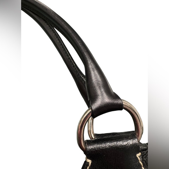 Vintage Prada Nylon Small Handbag. Black. GUC - Picture 8 of 13